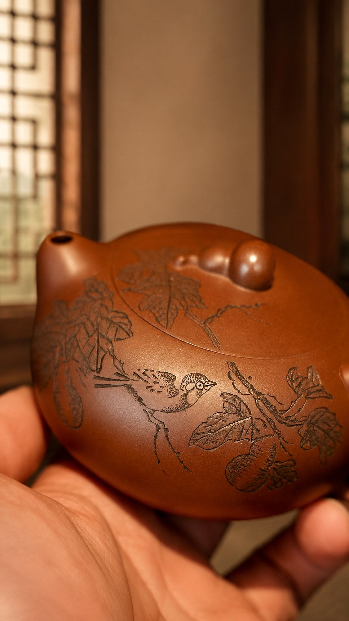 Xishi Yixing Zisha Teapot – Aged Zini Clay, 150ml