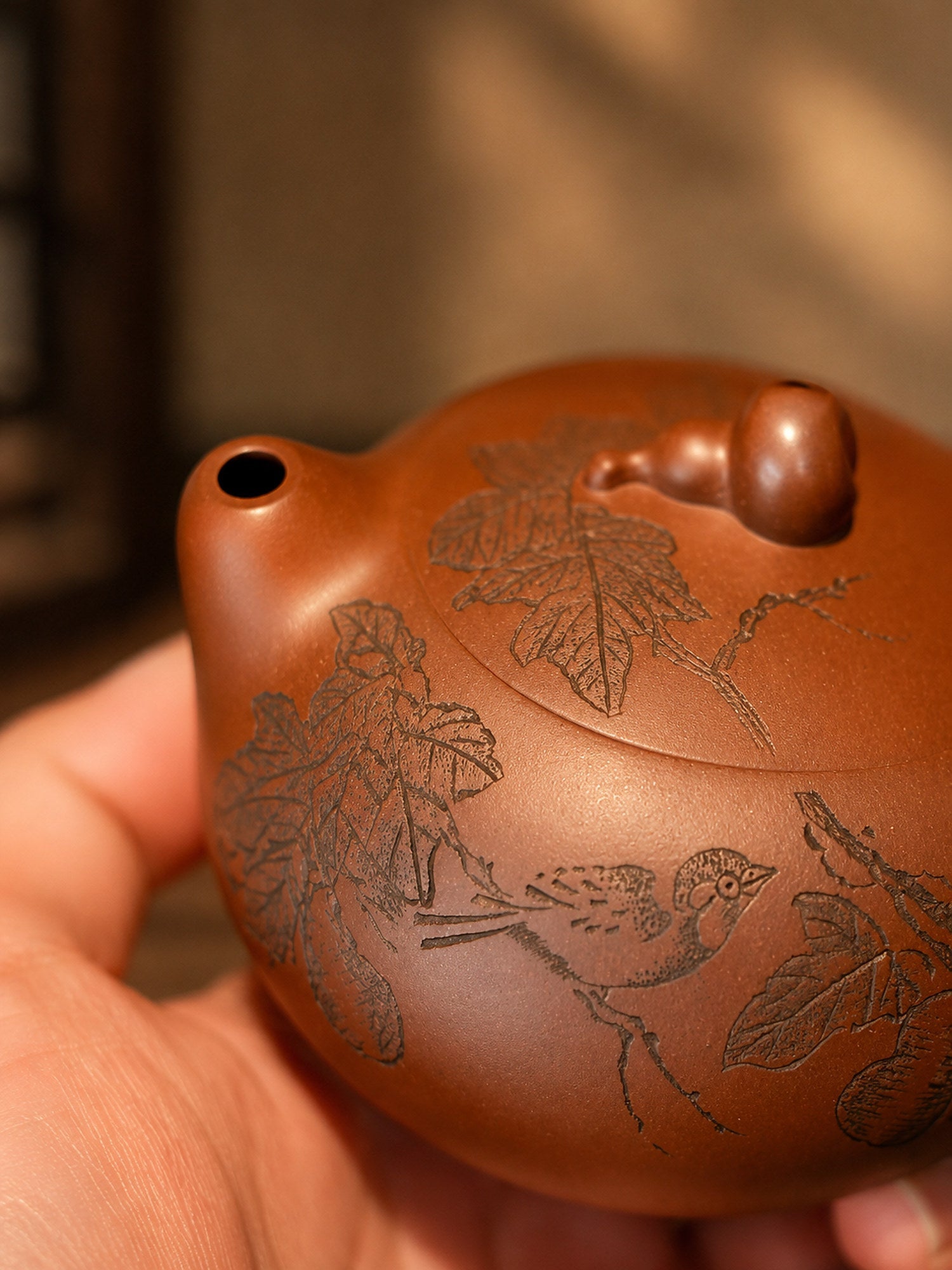 Xishi Yixing Zisha Teapot – Aged Zini Clay, 150ml