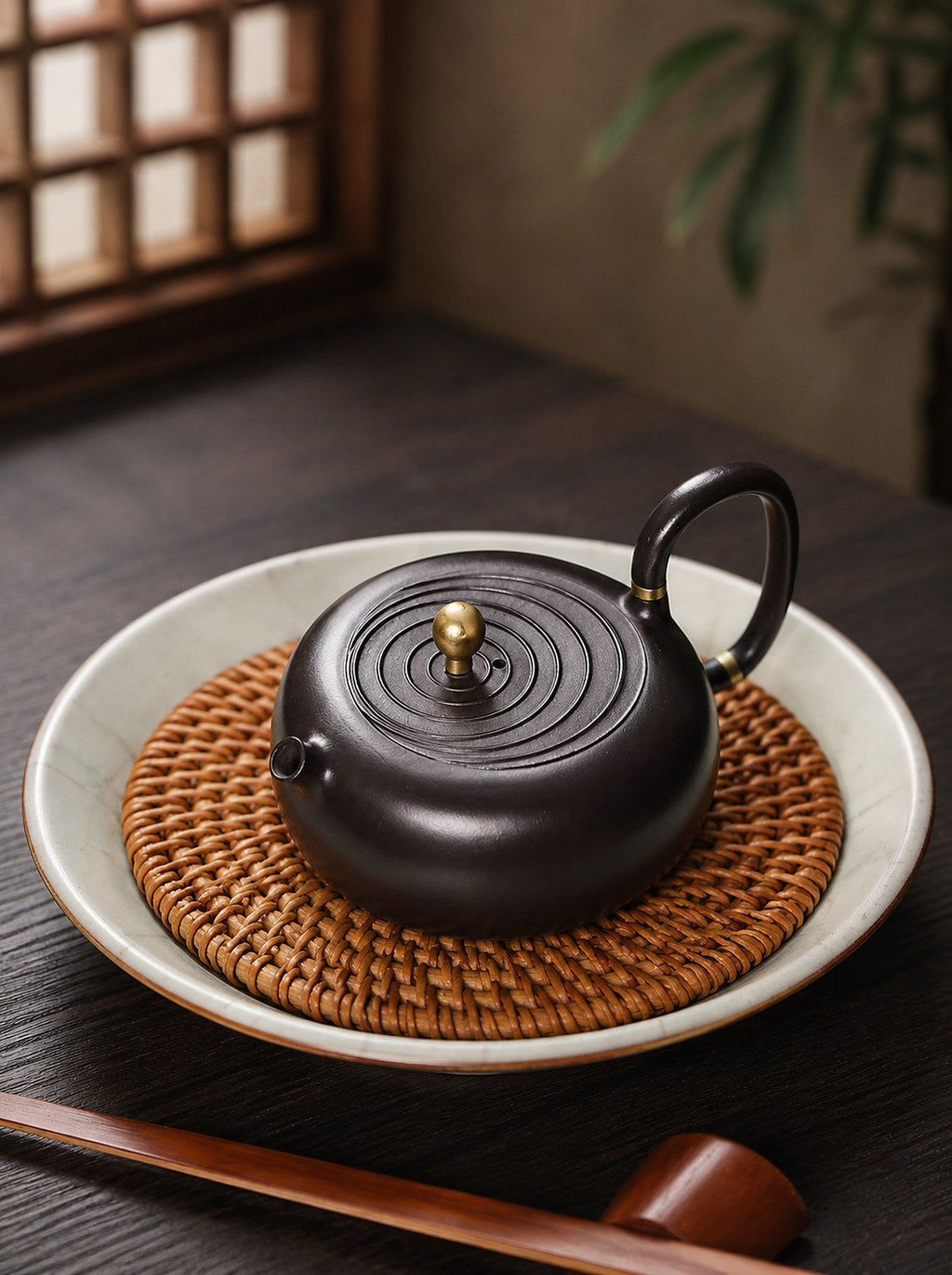 Handmade Xishi Yixing Zisha Teapot – Ash-Fired Zini Clay, 130ml
