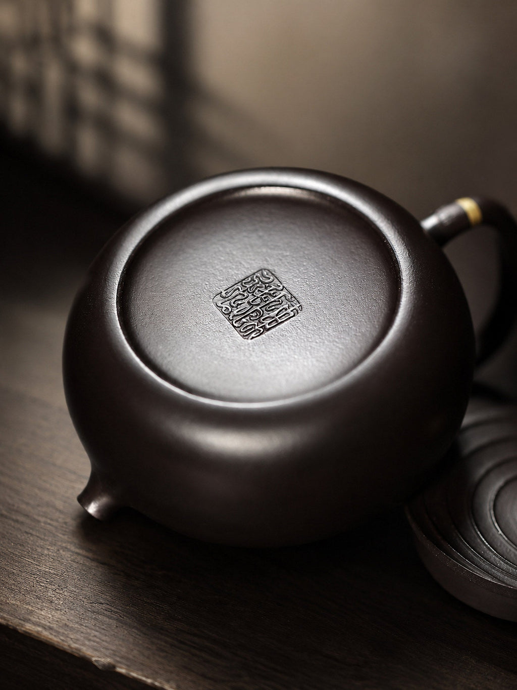 Handmade Xishi Yixing Zisha Teapot – Ash-Fired Zini Clay, 130ml