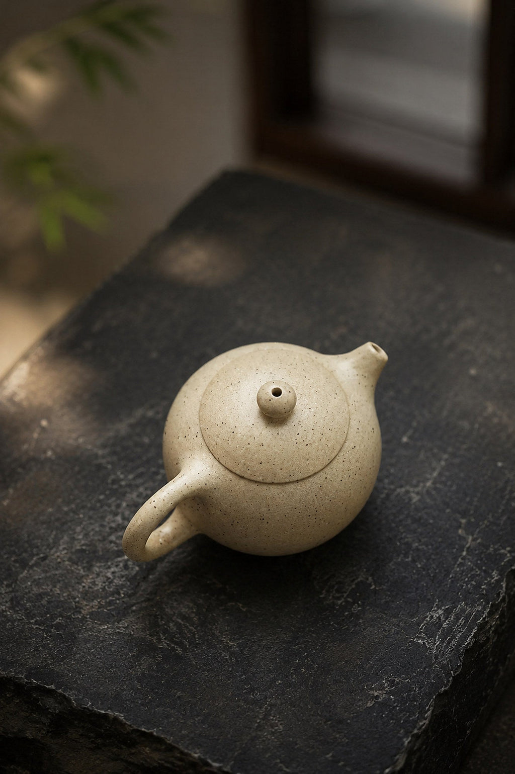 Xishi Yixing Zisha Teapot – Baiyu Duanni Clay, 80ml