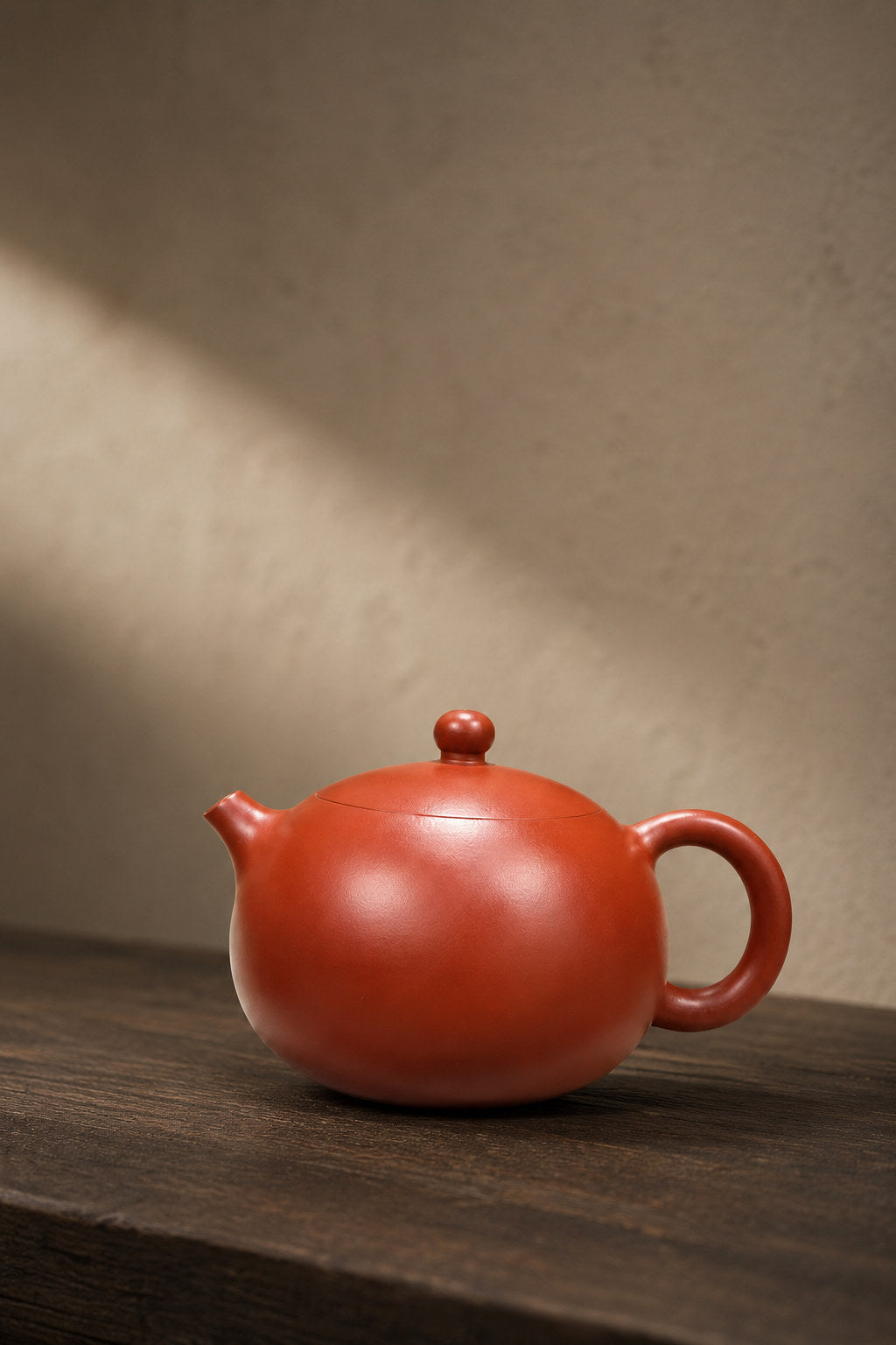 Handmade Xishi Yixing Zisha Teapot – Dahongpao Clay, 180ml