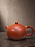 Handmade Xishi Yixing Zisha Teapot – Dahongpao Clay, 100ml