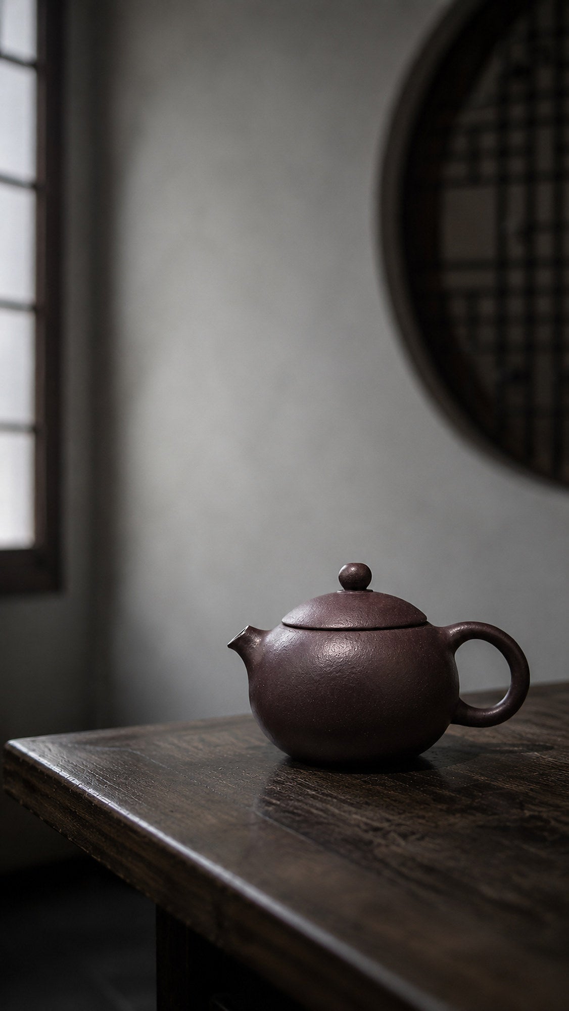 Handmade Xishi Yixing Zisha Teapot – Hei Duntou Clay, 130ml