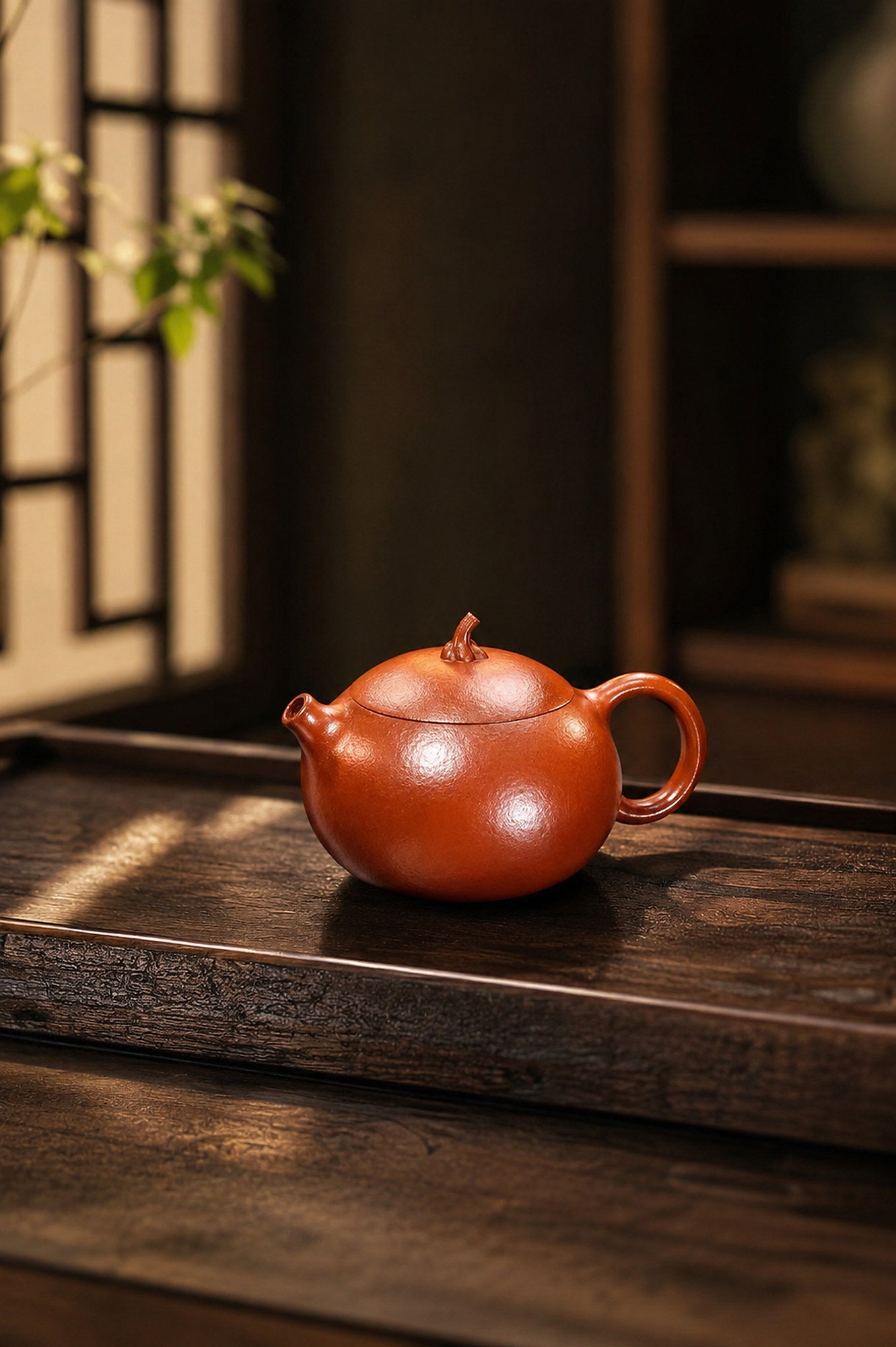 Handmade Xishi Yixing Zisha Teapot – Jiangponi Clay, 160ml