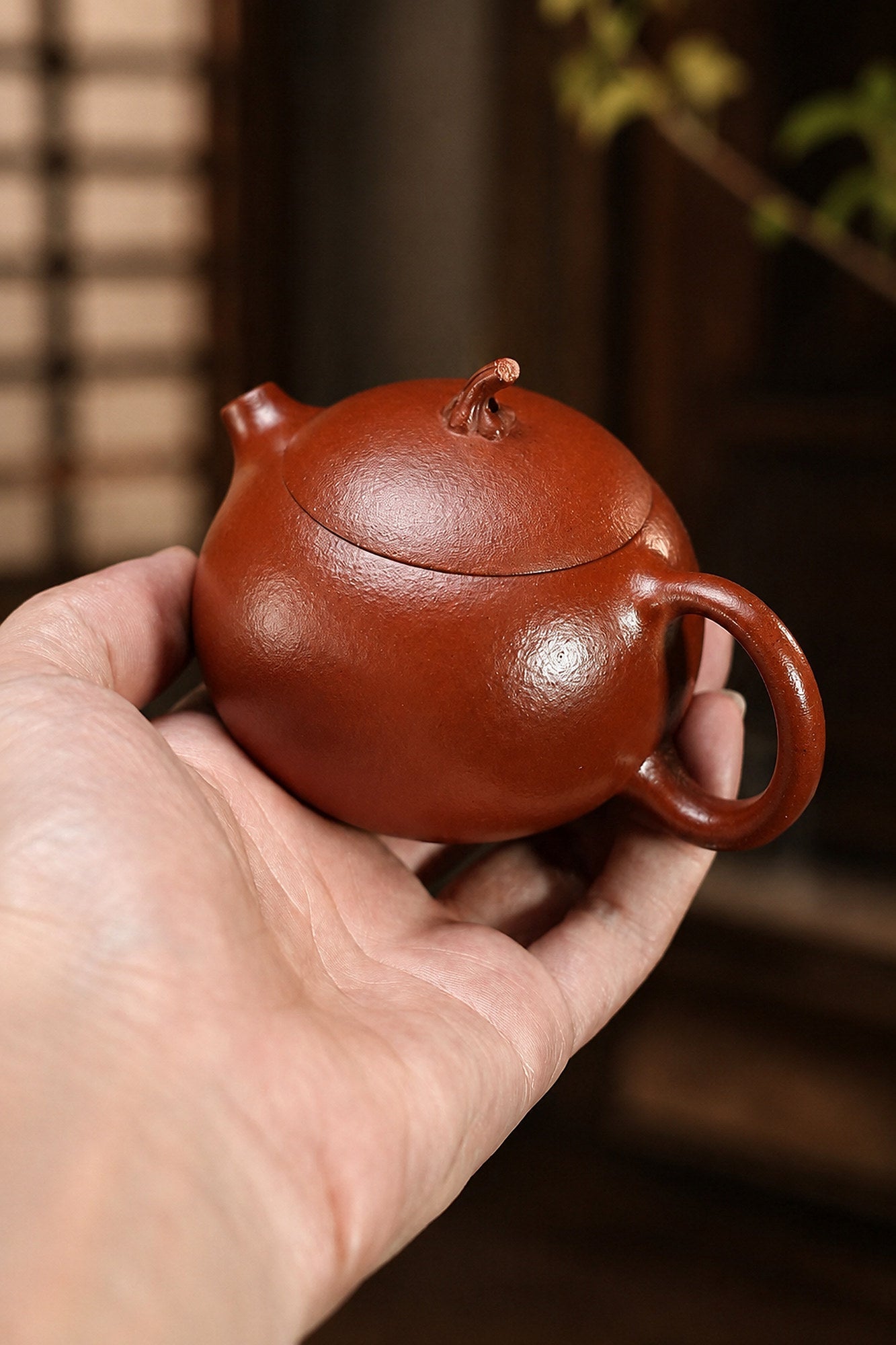 Handmade Xishi Yixing Zisha Teapot – Jiangponi Clay, 160ml