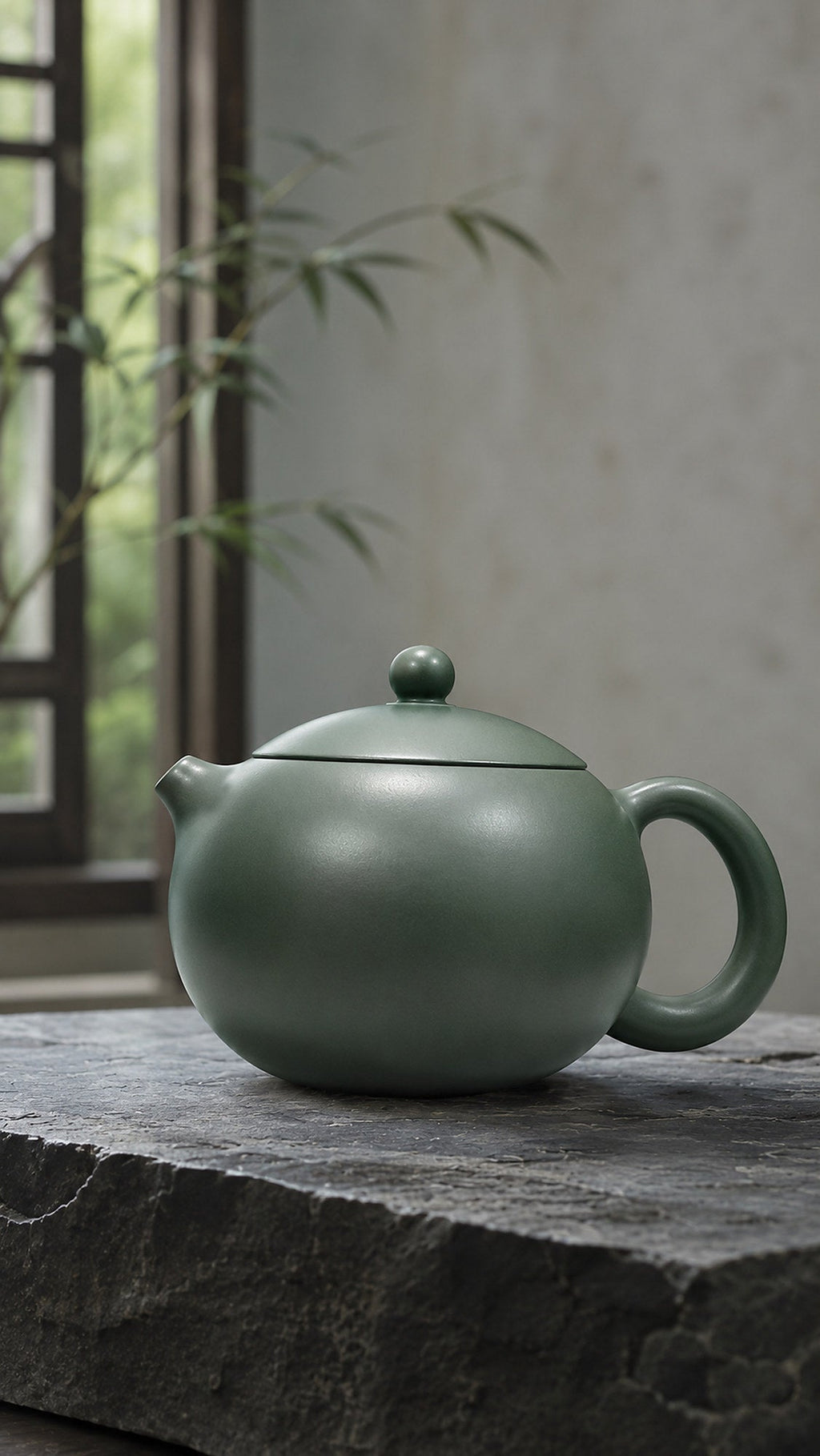 Handmade Xishi Yixing Zisha Teapot – Luni Clay, 110ml