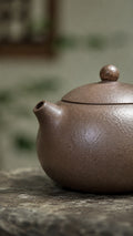 Handmade Xishi Yixing Zisha Teapot – Tianqingni Clay, 100ml