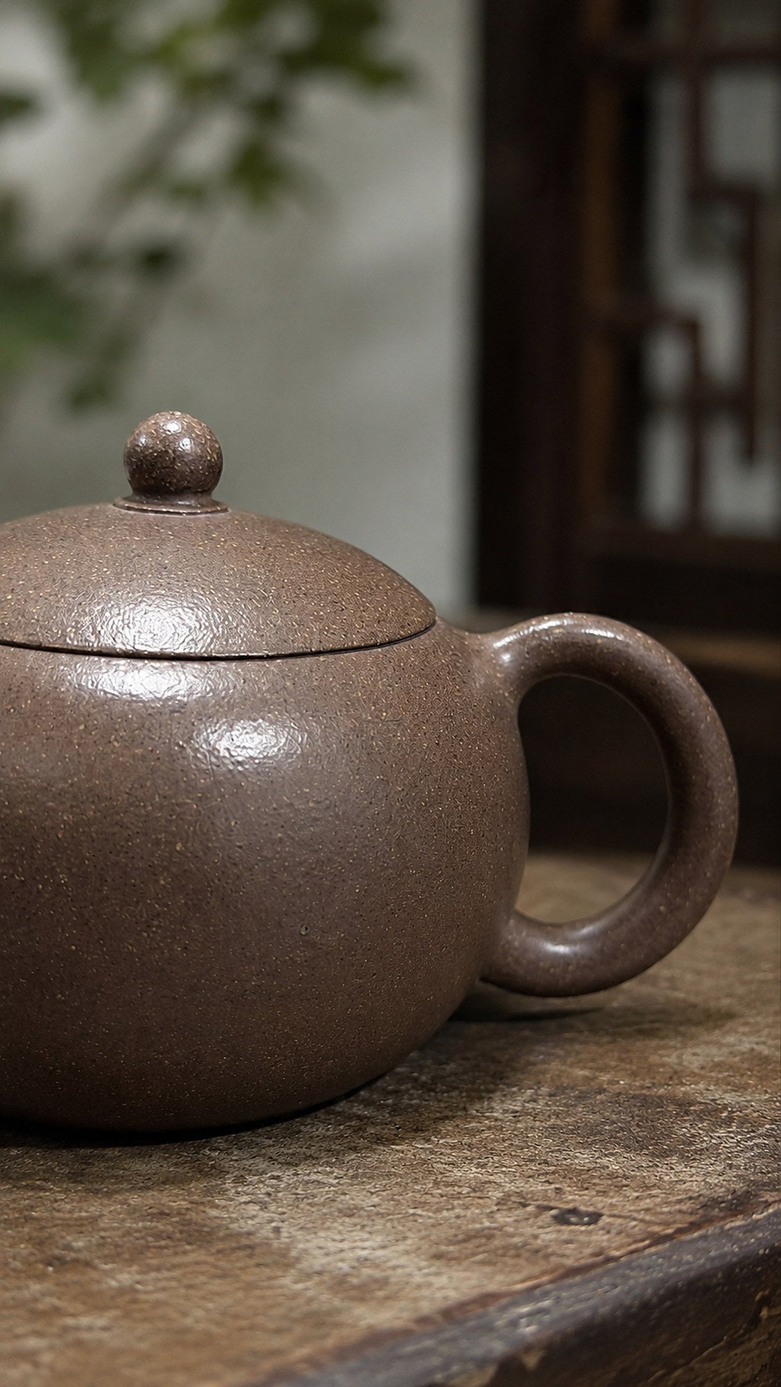 Handmade Xishi Yixing Zisha Teapot – Tianqingni Clay, 100ml