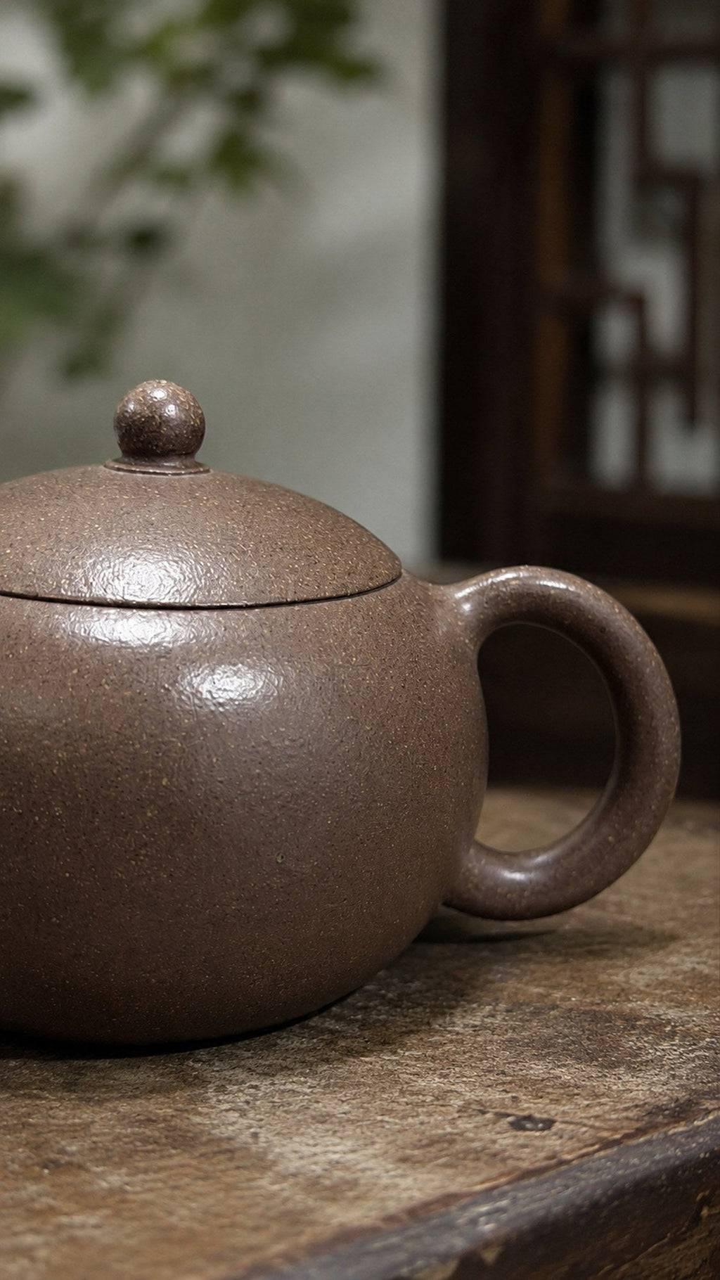 Handmade Xishi Yixing Zisha Teapot – Tianqingni Clay, 100ml
