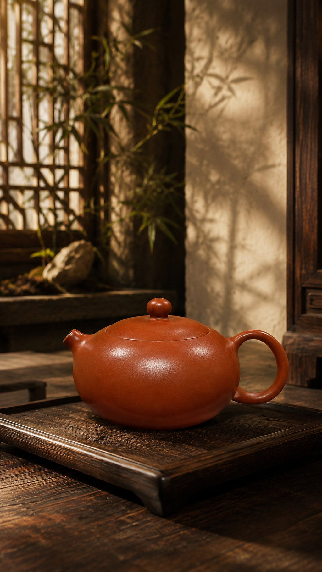 Xishi Yixing Zisha Teapot – Zhuni Clay, 40ml