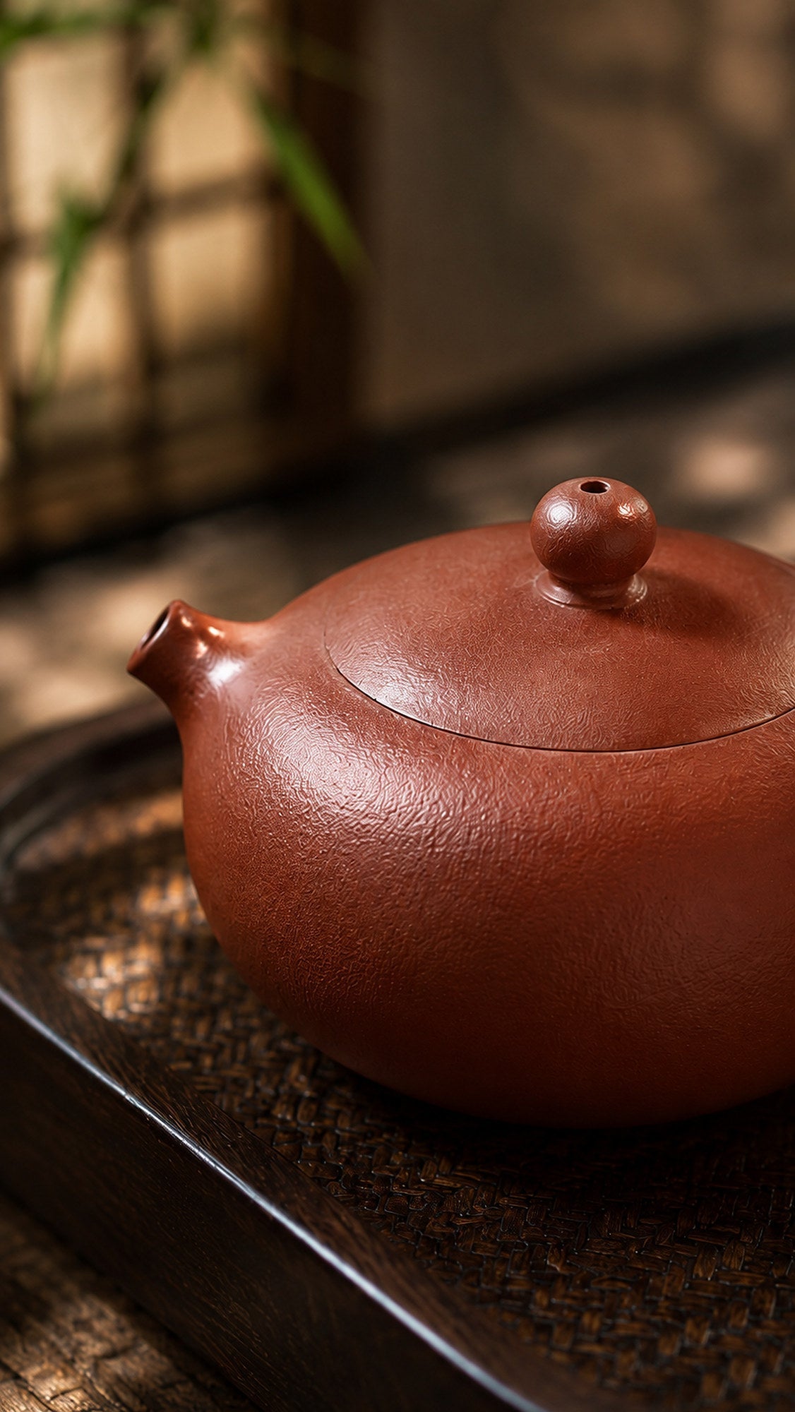 Xishi Yixing Zisha Teapot – Zhuni Clay, 40ml