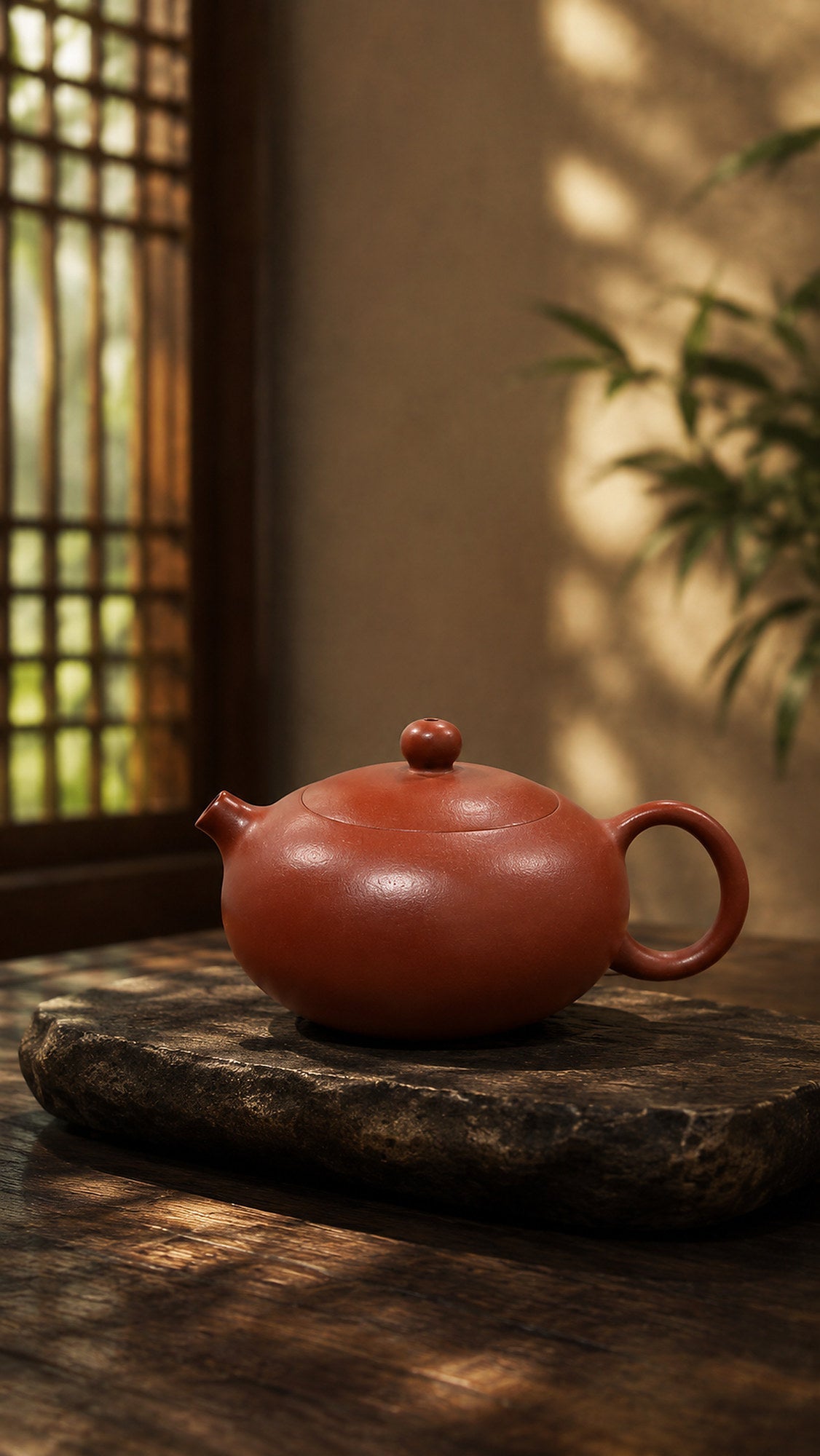 Xishi Yixing Zisha Teapot – Zhuni Clay, 40ml