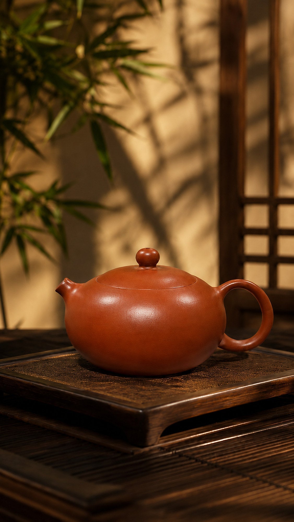 Xishi Yixing Zisha Teapot – Zhuni Clay, 40ml