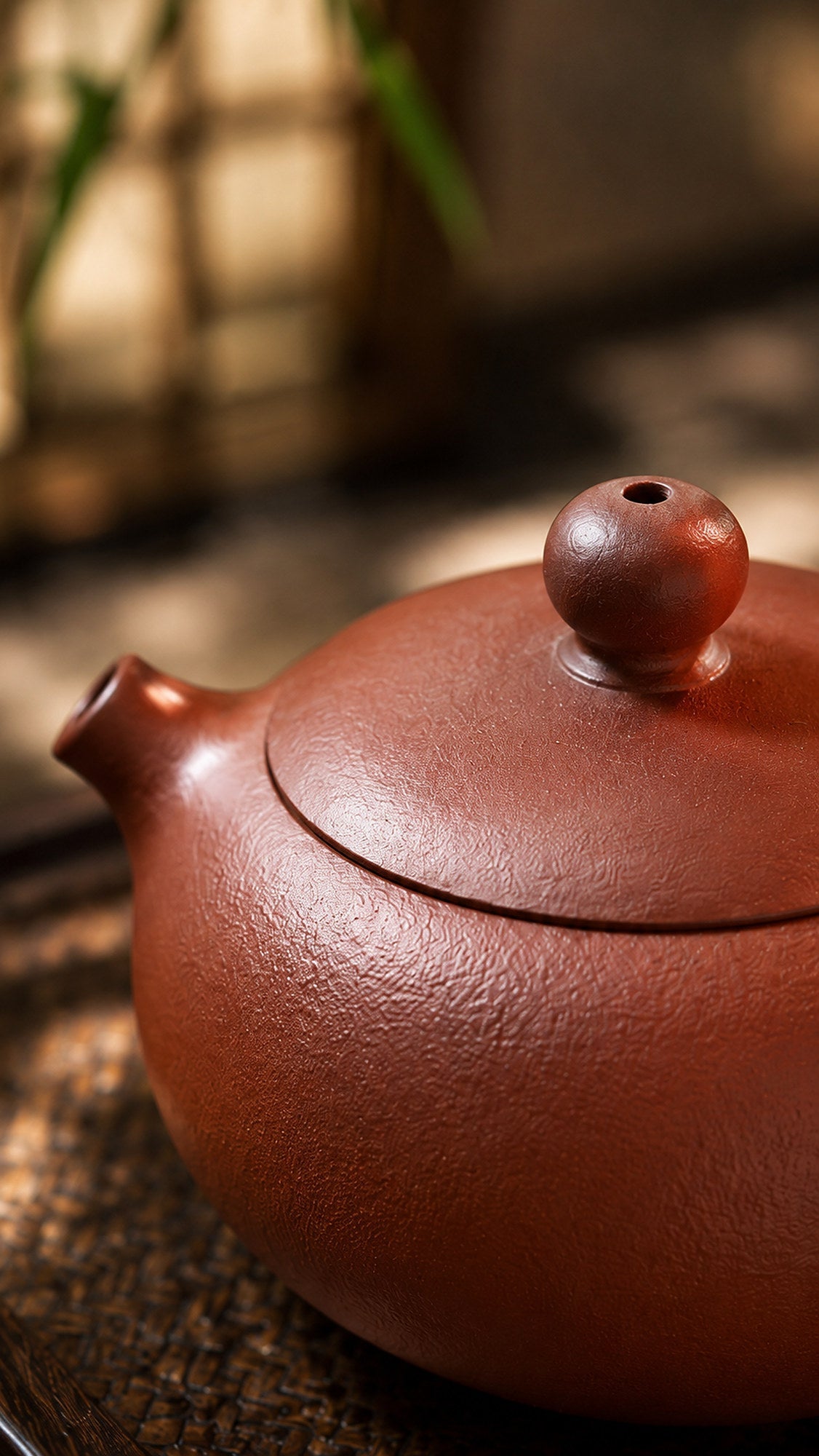 Xishi Yixing Zisha Teapot – Zhuni Clay, 40ml