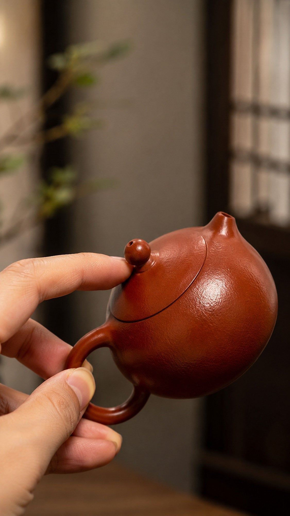 Handmade Xishi Yixing Zisha Teapot – Zhuni Clay, 100ml