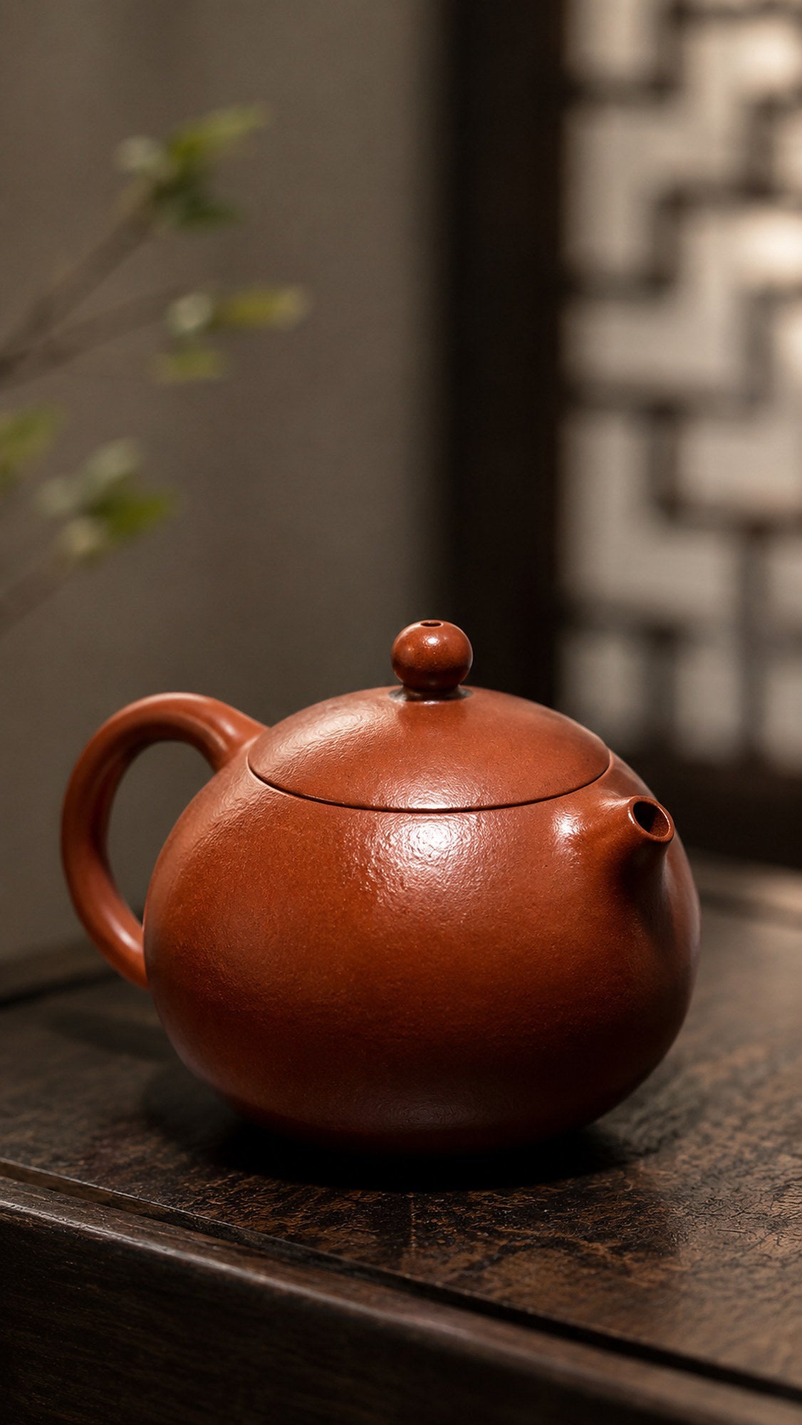 Handmade Xishi Yixing Zisha Teapot – Zhuni Clay, 100ml