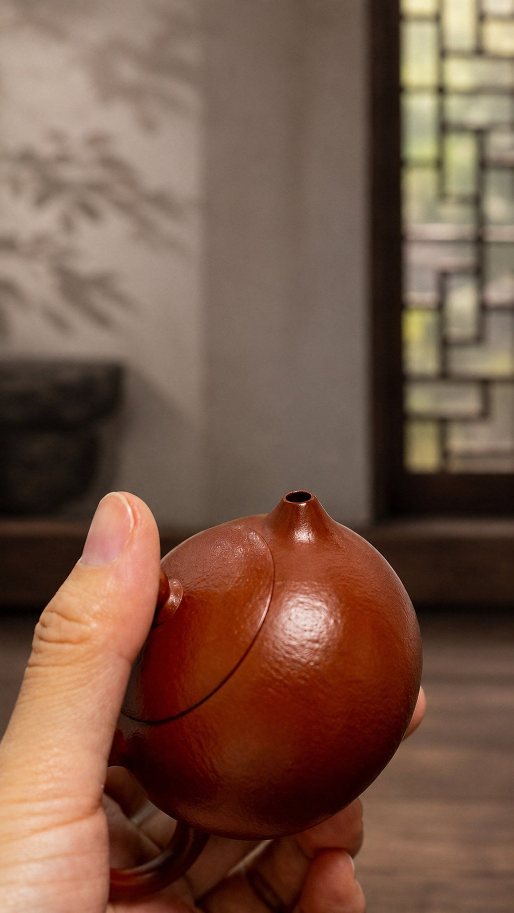 Handmade Xishi Yixing Zisha Teapot – Zhuni Clay, 100ml