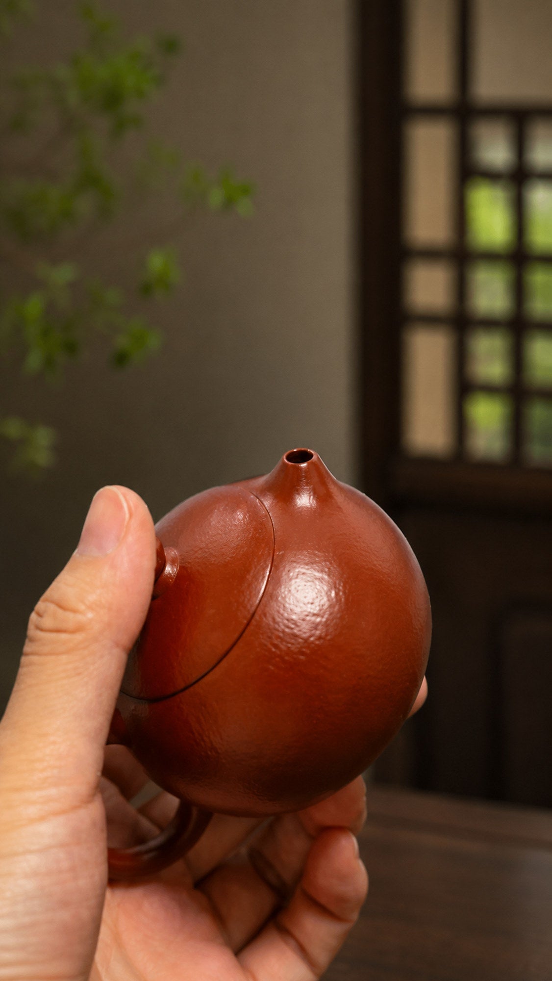 Handmade Xishi Yixing Zisha Teapot – Zhuni Clay, 100ml