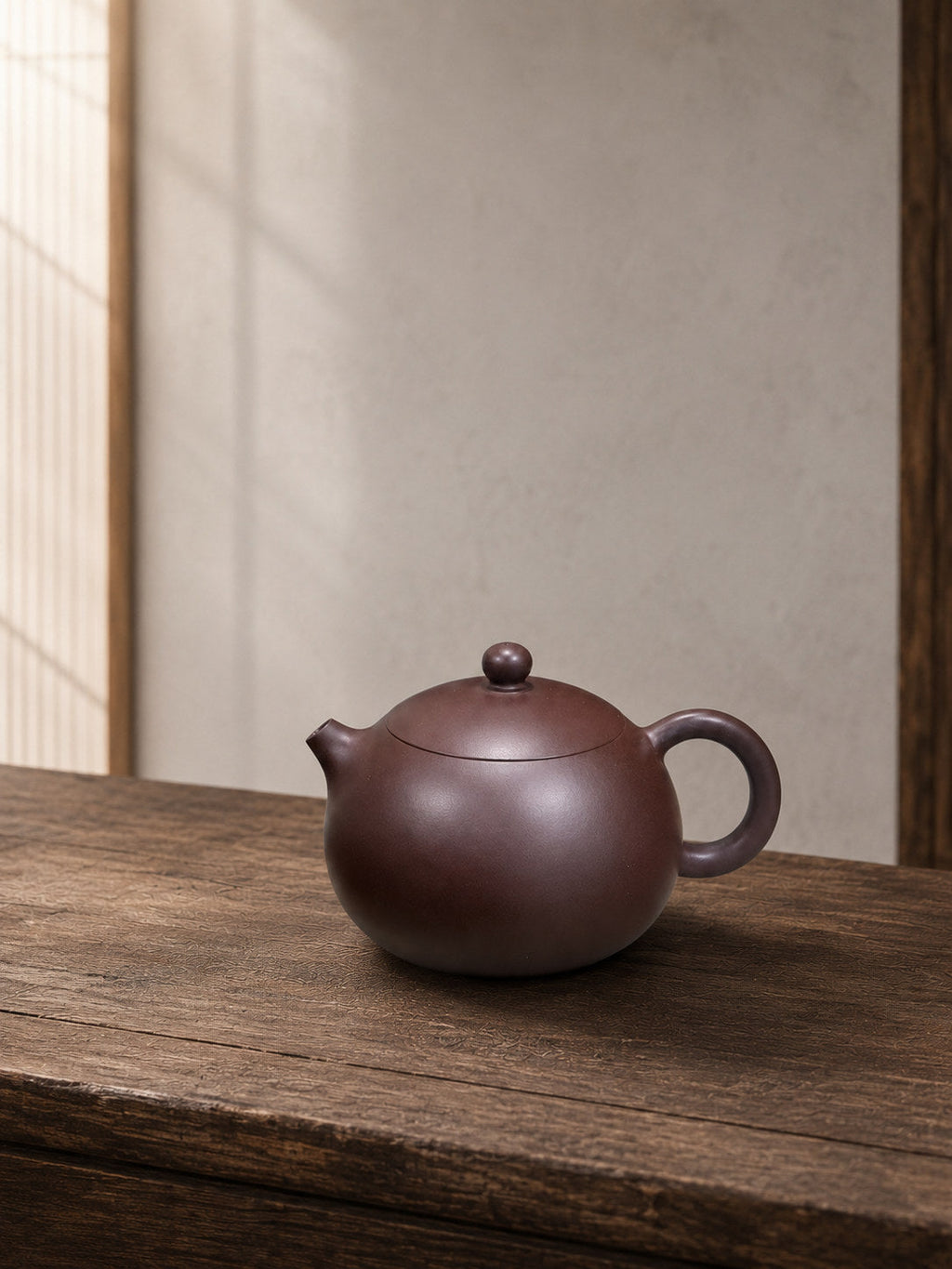 Handmade Xishi Yixing Zisha Teapot – Zipao Yusha Clay, 180ml