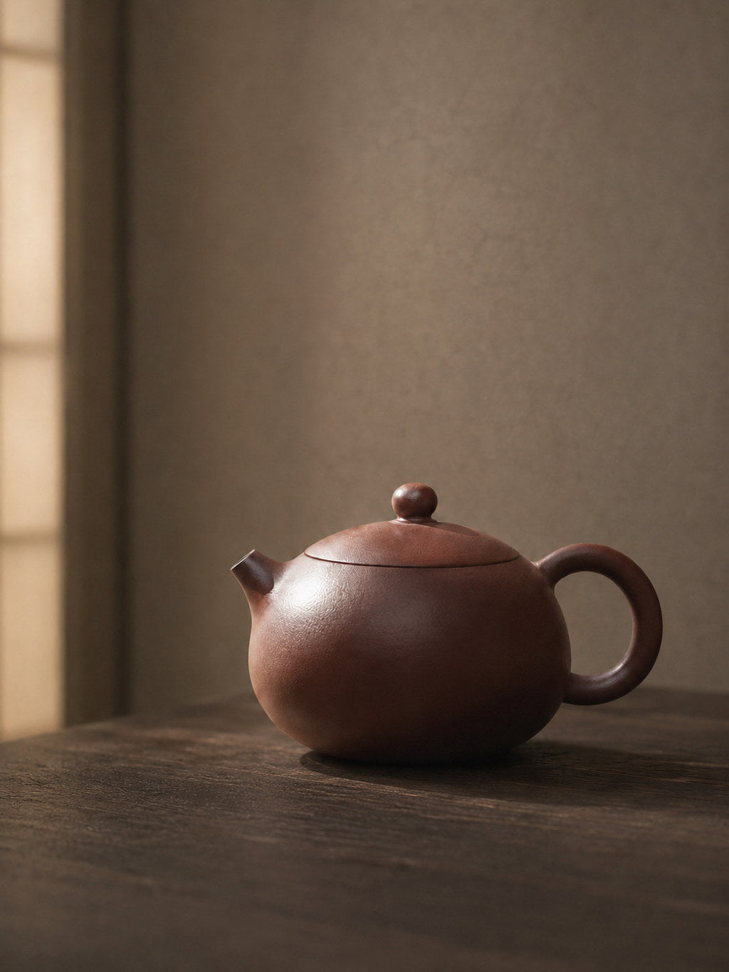 Handmade Xishi Yixing Zisha Teapot – Zipao Yusha Clay, 180ml