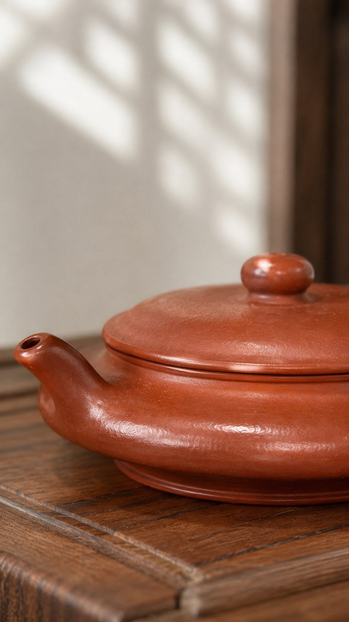 Handmade Chao Xu Bian Yixing Zisha Teapot – Dahongpao Clay, 60ml