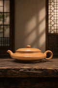 Chao Xu Bian Yixing Zisha Teapot – Golden Duanni Clay, 60ml