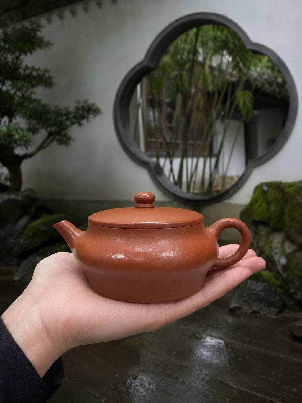 Handmade Xu Bian Yixing Zisha Teapot – Jiangponi Clay, 150ml
