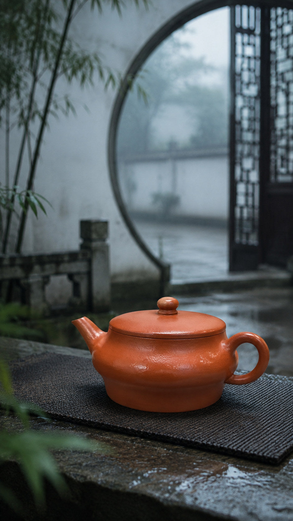 Handmade Xu Bian Yixing Zisha Teapot – Jiangponi Clay, 150ml