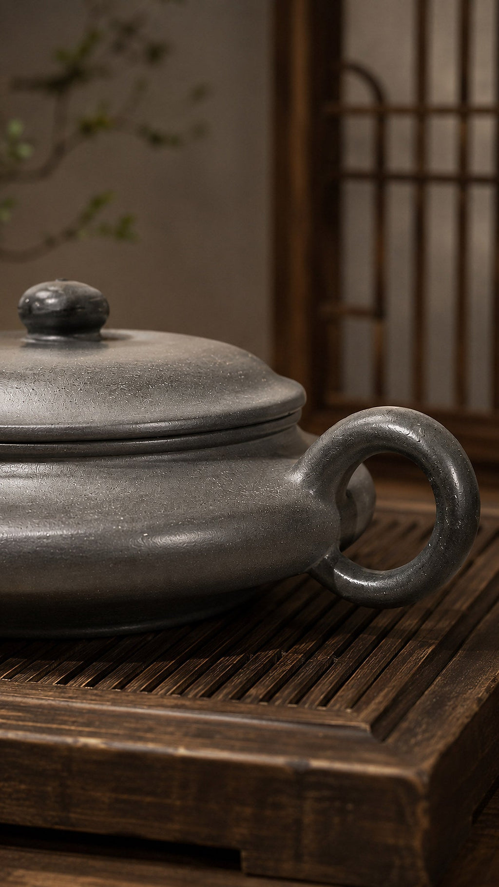 Chao Xu Bian Yixing Zisha Teapot – Tianqingni Clay, 60ml
