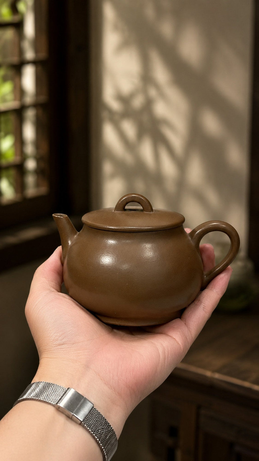 Handmade Yi Pin Yixing Zisha Teapot – Chijin Zini Clay, 160ml