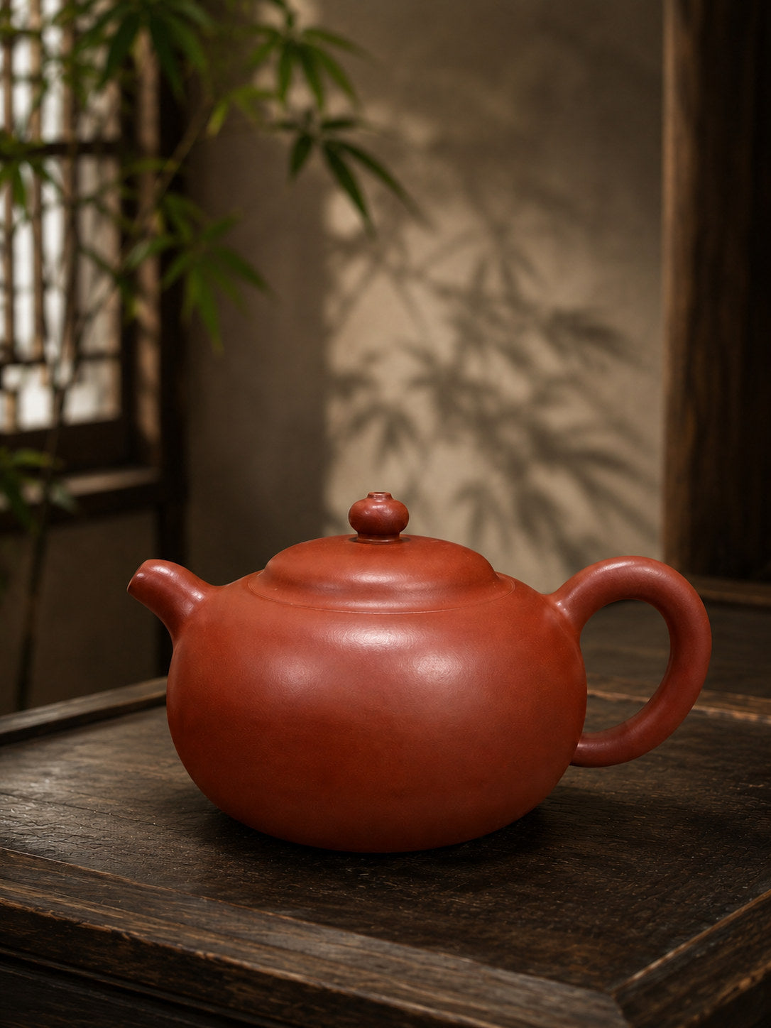 Handmade Yu Ru Yixing Zisha Teapot – Dahongpao Clay, 170ml