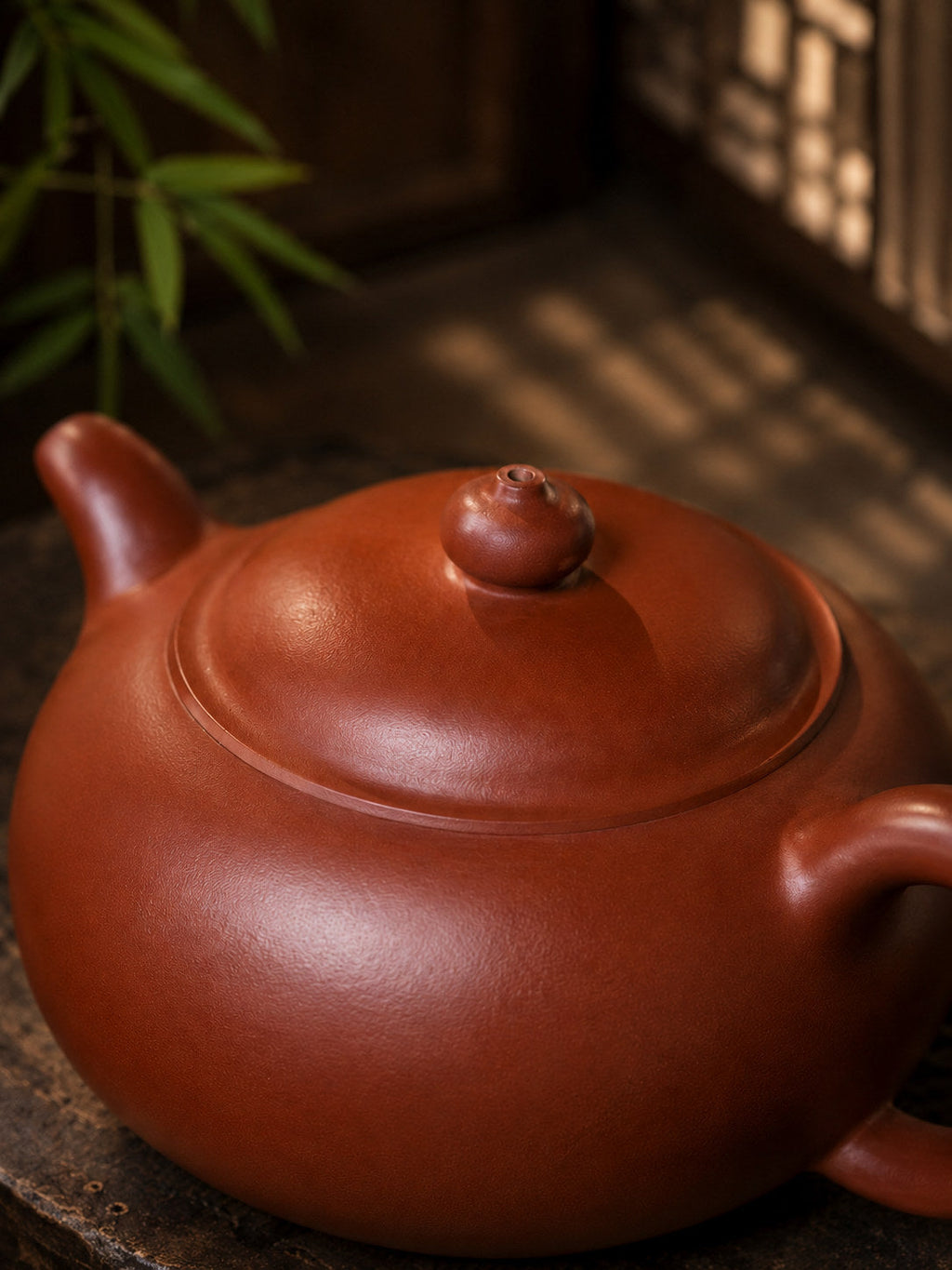 Handmade Yu Ru Yixing Zisha Teapot – Dahongpao Clay, 170ml