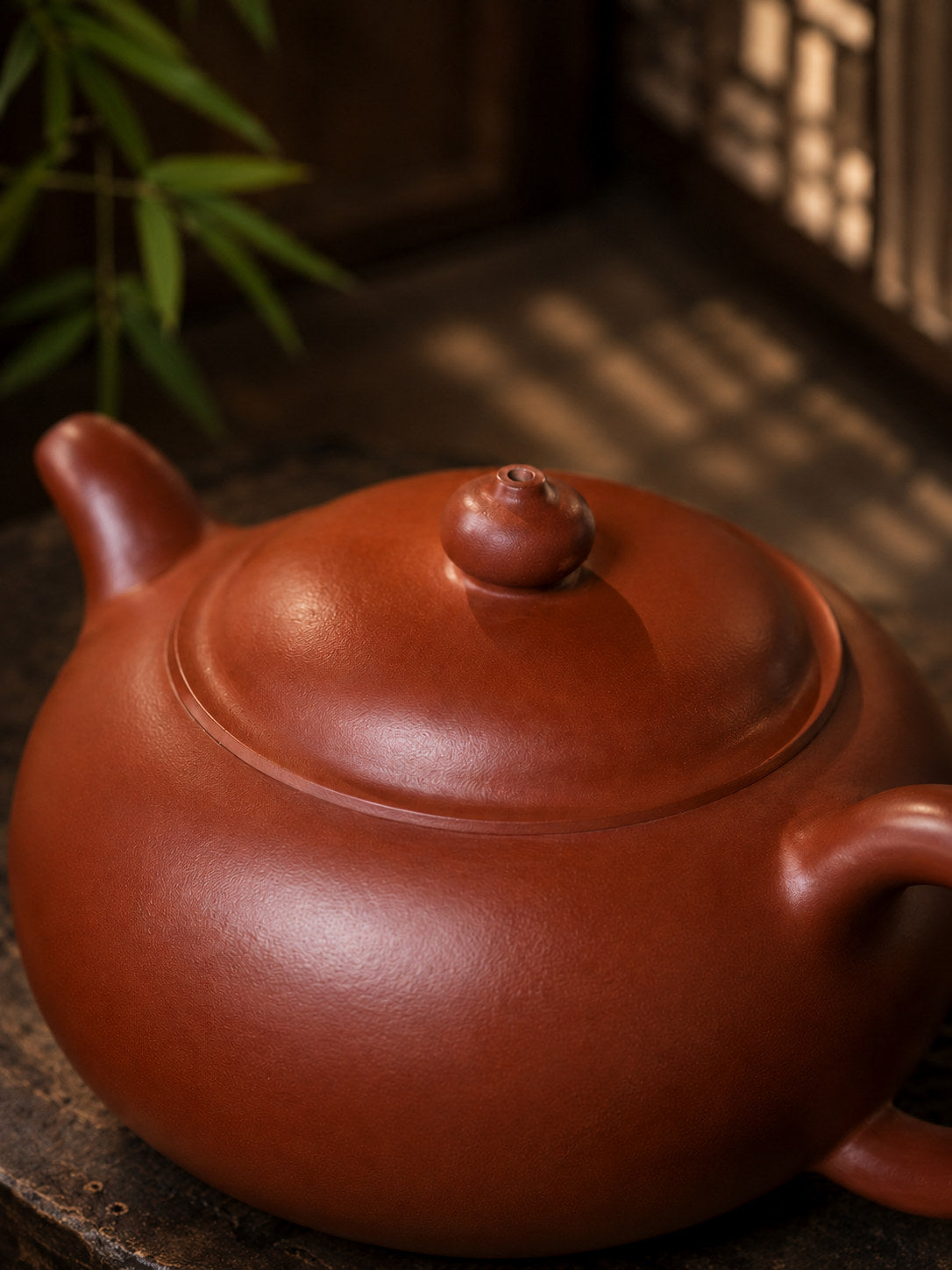 Handmade Yu Ru Yixing Zisha Teapot – Dahongpao Clay, 170ml