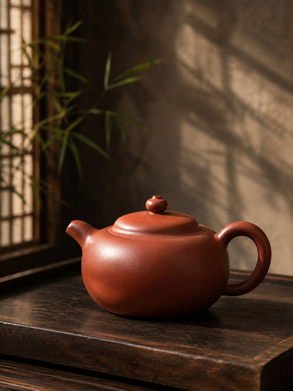 Handmade Yu Ru Yixing Zisha Teapot – Dahongpao Clay, 170ml