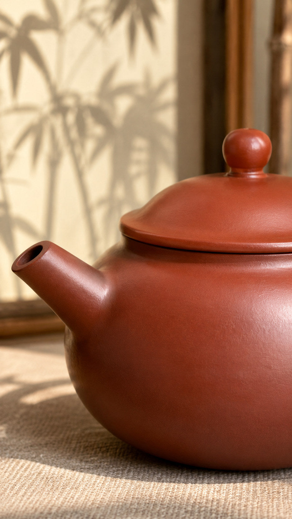 Handmade Yuan Bao Yixing Zisha Teapot – Dahongpao Clay, 200ml