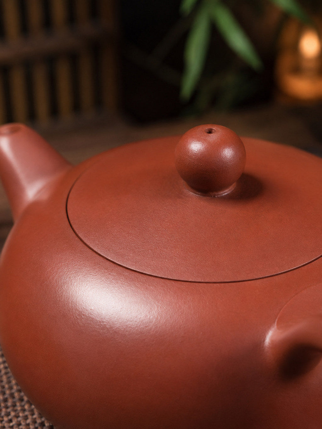 Handmade Yuan Zhu Yixing Zisha Teapot – Dahongpao Clay, 180ml