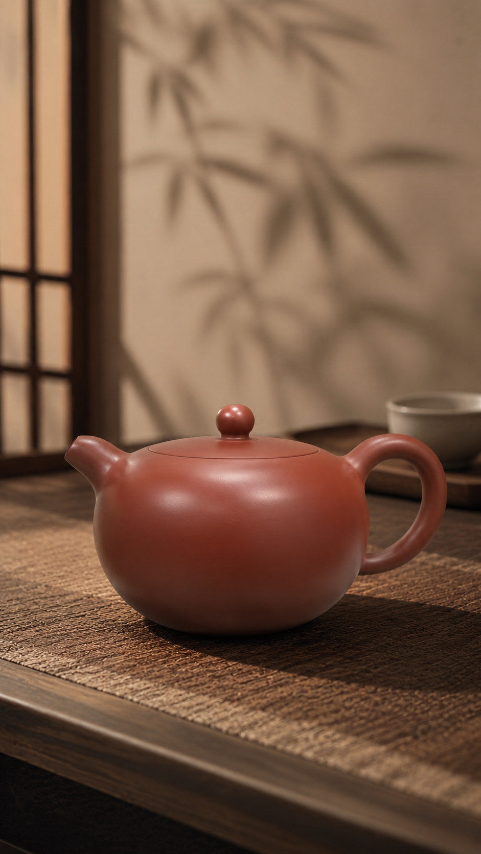 Handmade Yuan Zhu Yixing Zisha Teapot – Dahongpao Clay, 180ml