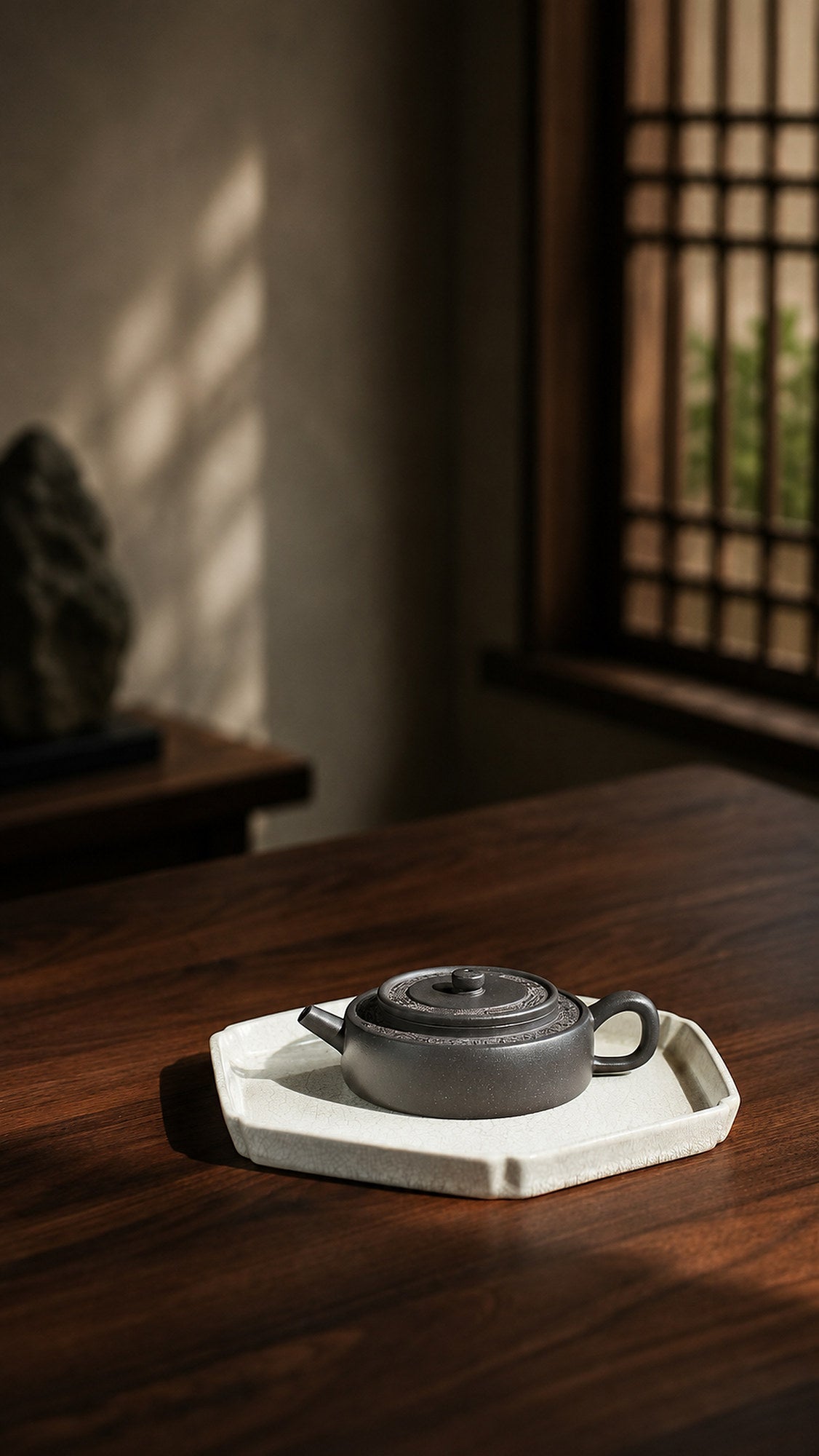 Zhou Pan Yixing Zisha Teapot – Tianqingni Clay, 120ml