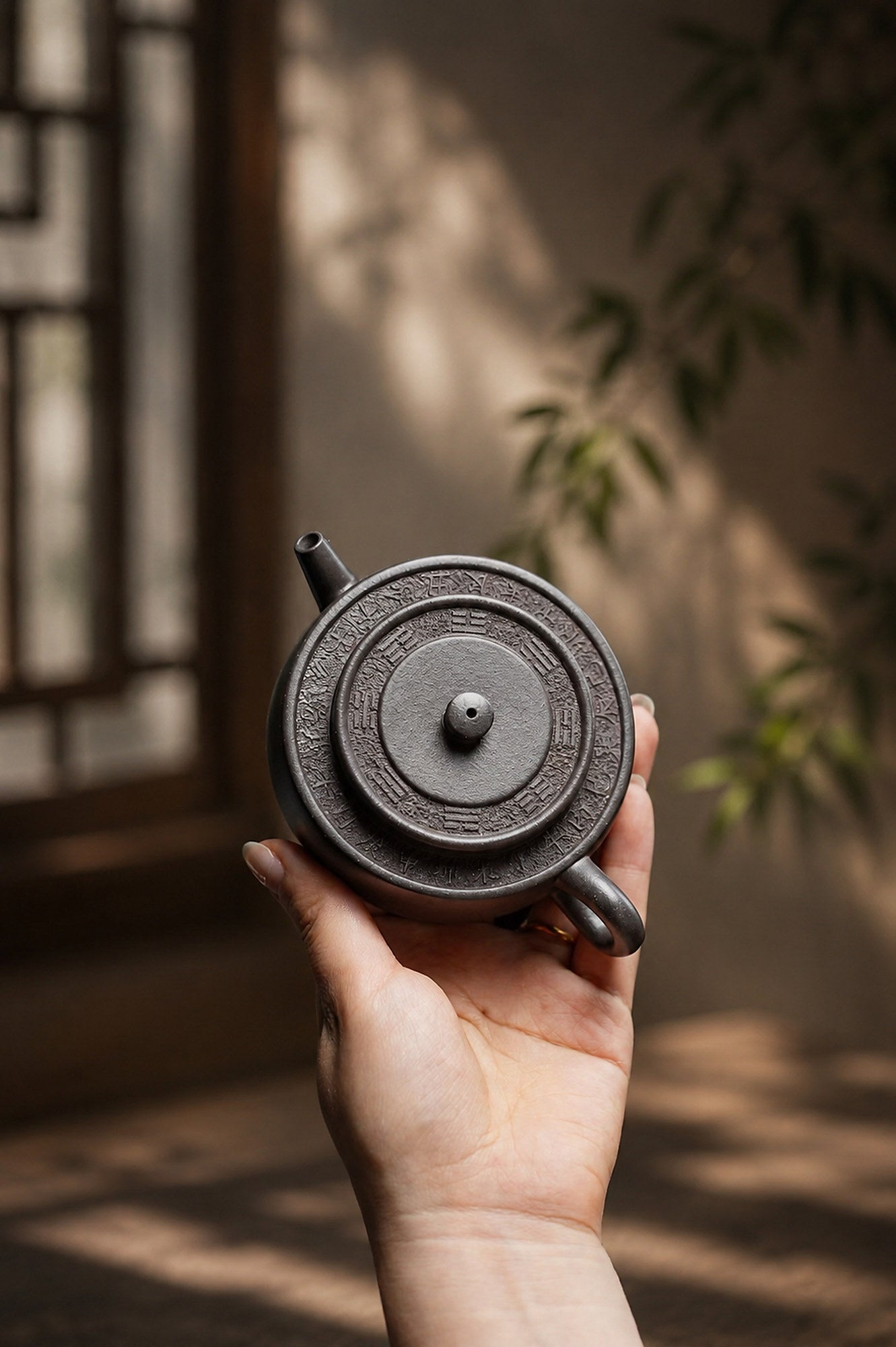 Zhou Pan Yixing Zisha Teapot – Tianqingni Clay, 120ml