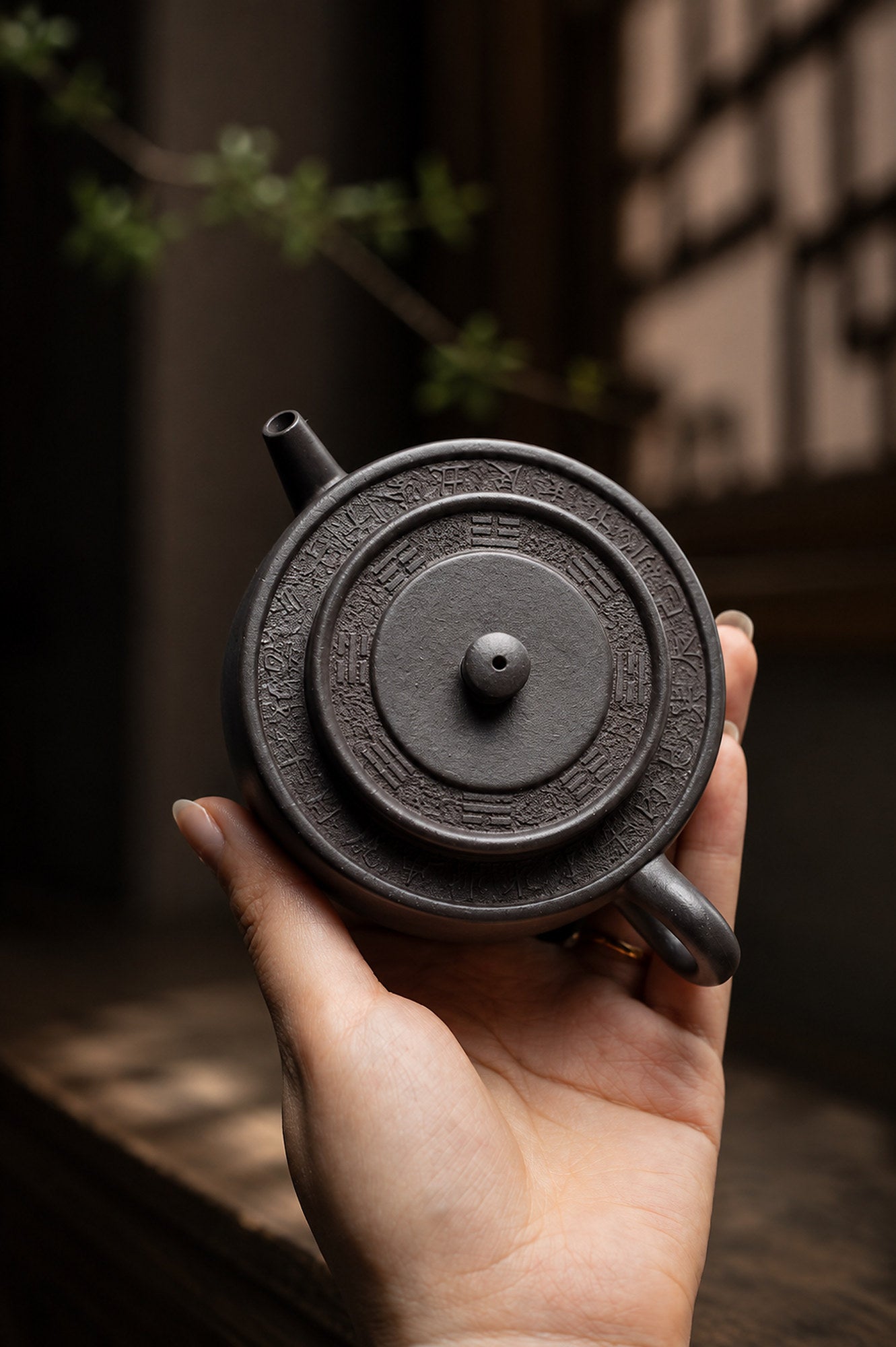 Zhou Pan Yixing Zisha Teapot – Tianqingni Clay, 120ml