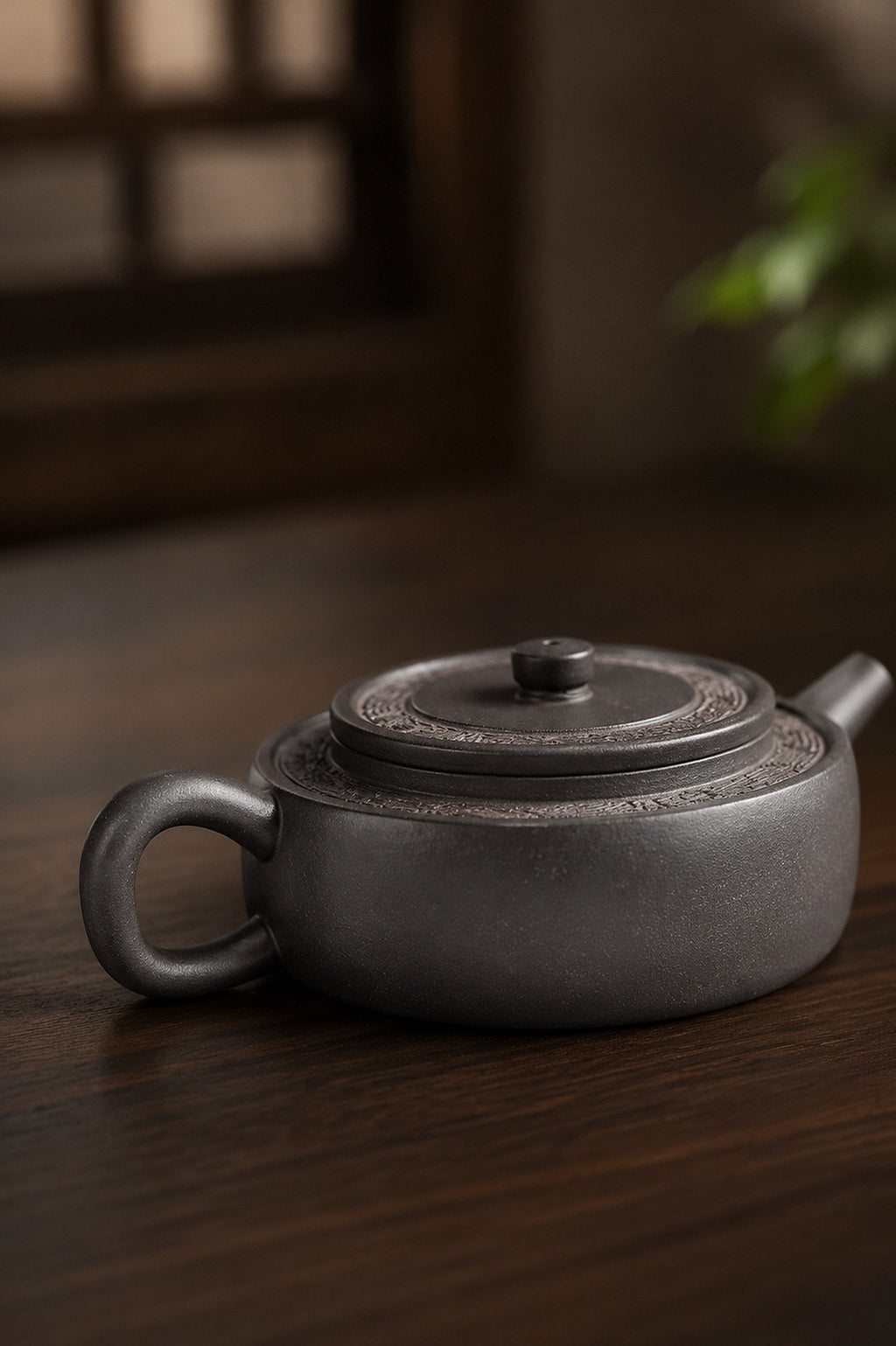 Zhou Pan Yixing Zisha Teapot – Tianqingni Clay, 120ml