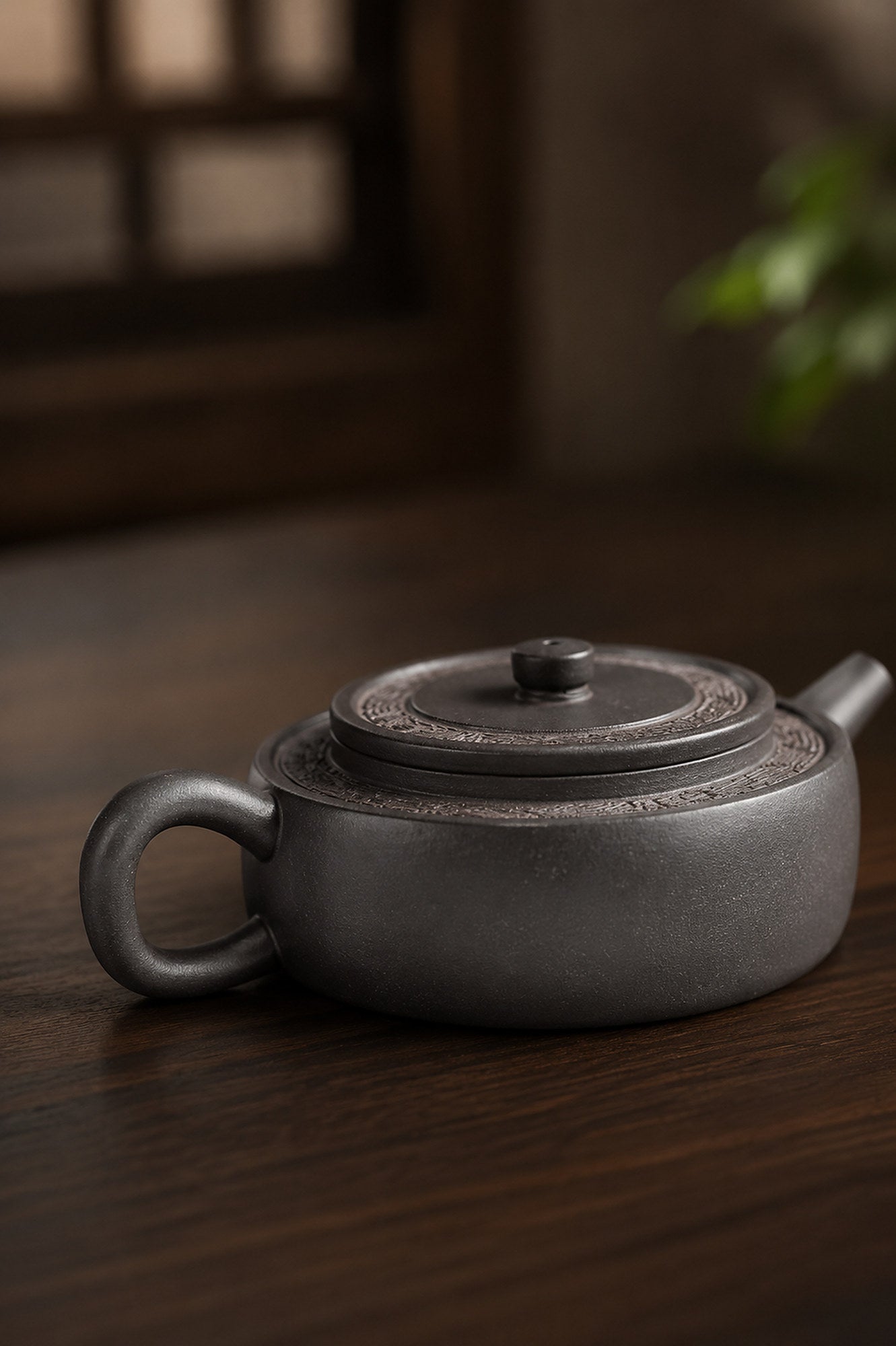Zhou Pan Yixing Zisha Teapot – Tianqingni Clay, 120ml