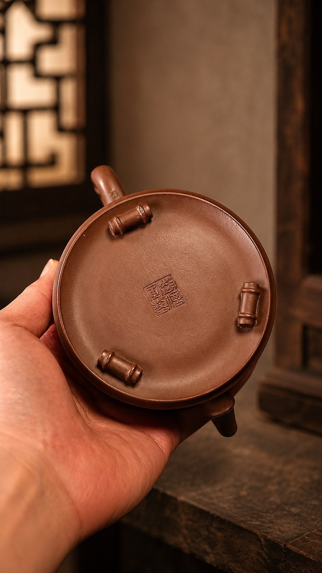 Handmade Zhu Shi Zhou Pan Yixing Zisha Teapot – Zini Clay, 150ml