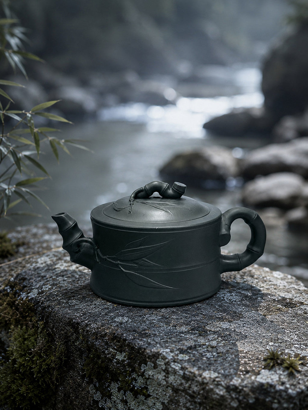 Handmade Zhu Duan Yixing Zisha Teapot – Luni Clay, 180ml