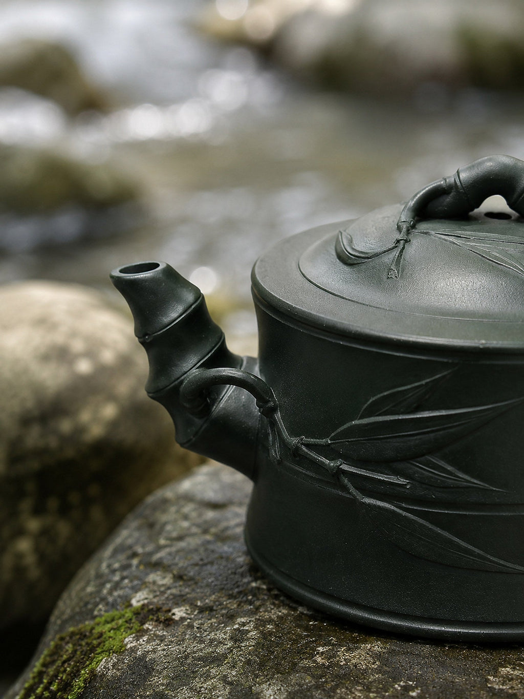 Handmade Zhu Duan Yixing Zisha Teapot – Luni Clay, 180ml