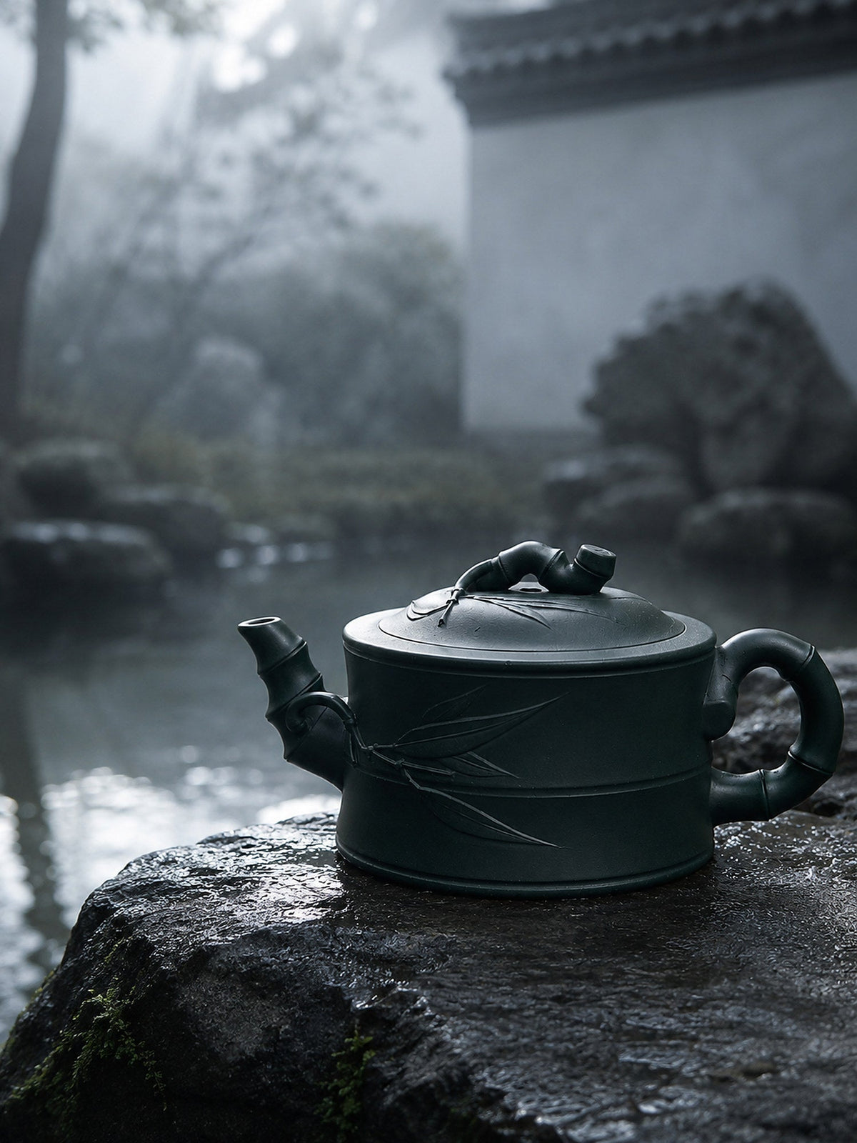 Handmade Zhu Duan Yixing Zisha Teapot – Luni Clay, 180ml